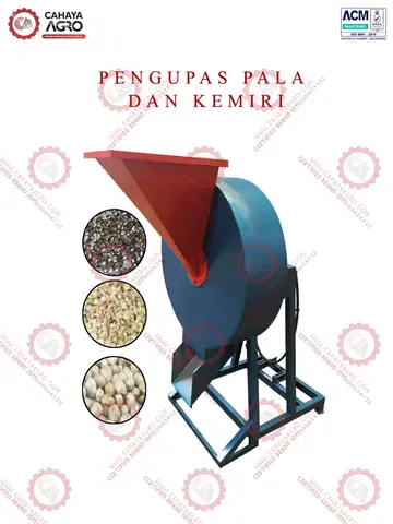 MESIN PENGUPAS PALA KEMIRI CA-PP-KPK-500