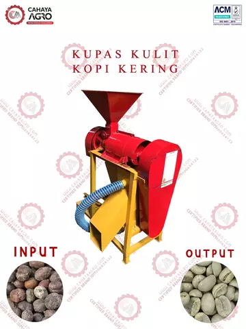 MESIN KUPAS KOPI KERING CA-PP-KKK-100