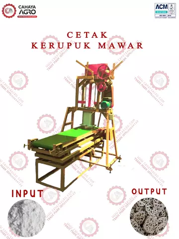 MESIN CETAK KERUPUK MAWAR CA-MM-CKM-25