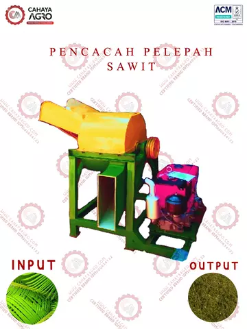 MESIN PENCACAH PELEPAH SAWIT CA-PP-PPS-100