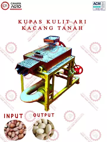 MESIN KUPAS KULIT ARI KACANG TANAH CA-MM-KKAKT-5