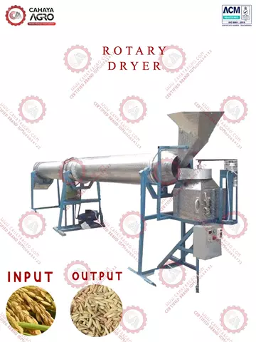 MESIN ROTARY DRYER CA-PP-RD-30