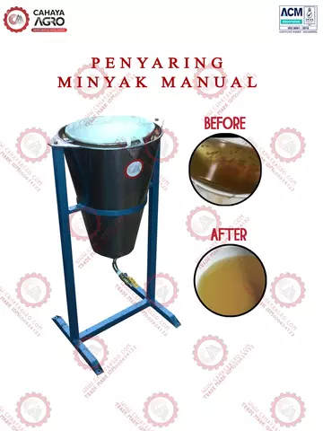 MESIN PENYARING MINYAK MANUAL CA-MM-PMM-20