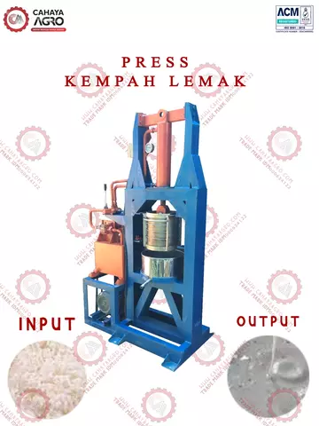 MESIN PRESS KEMPA LEMAK CA-MM-PKL-30