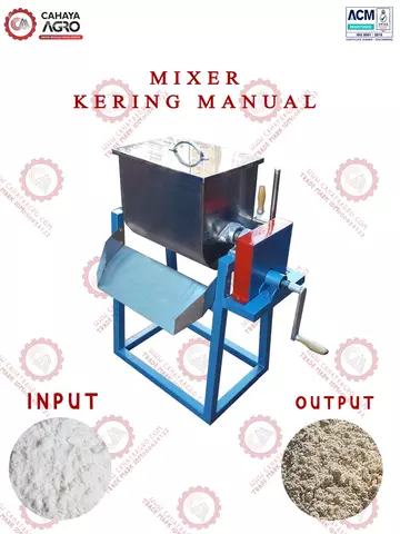 ALAT MIXER TEPUNG/MIXER KERUPUK MANUAL CA-MM-MTKM-5