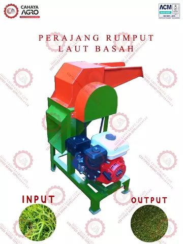 MESIN PERAJANG RUMPUT LAUT BASAH CA-PP-RRLB-300