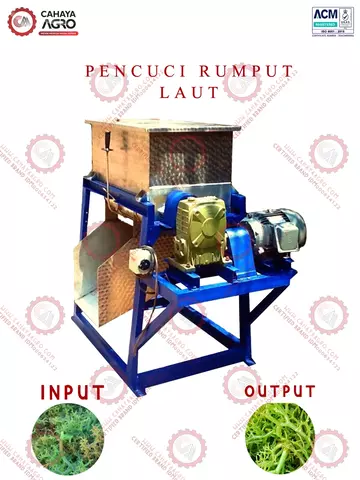MESIN PENCUCI RUMPUT LAUT CA-PP-PRL-500