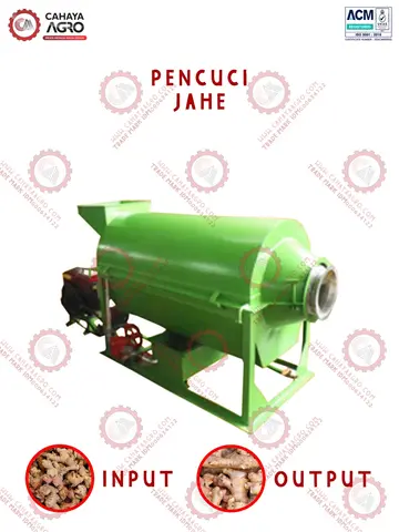 MESIN PENCUCI JAHE CA-MM-PJ-150