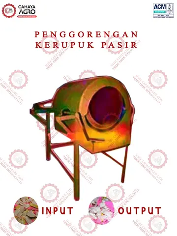 MESIN PENGGORENGAN KERUPUK PASIR CA-MM-PKP-50