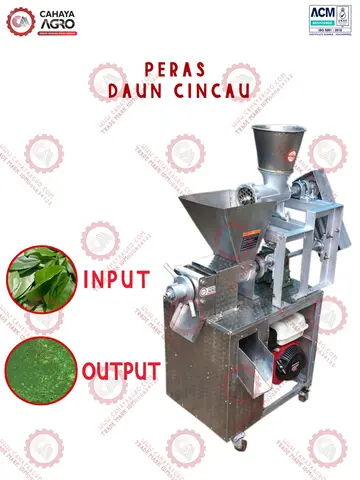 MESIN PERAS DAUN CINCAU CA-MM-PDC-7