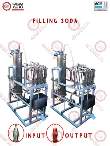 MESIN PENGISIAN SODA CA-MM-PS-100