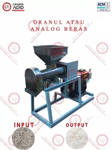 MESIN GRANUL/ANALOG BERAS CA-PP-GAB-50