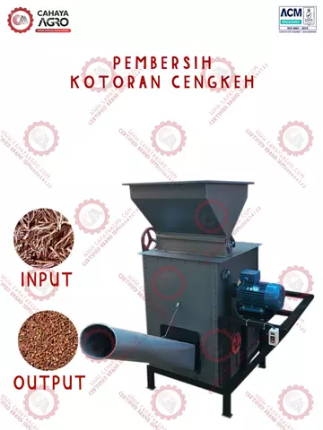 MESIN PEMBERSIH KOTORAN CENGKEH CA-PP-PKC-1000