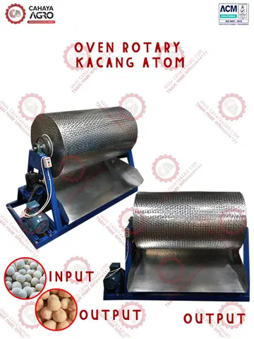 OVEN ROTARY KACANG ATOM CA-MM-ORKA-100