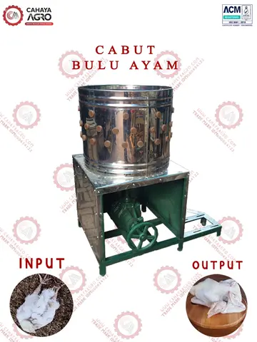 MESIN CABUT BULU AYAM CA-P-CBA-5GRDNSS