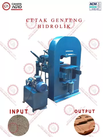 MESIN CETAK GENTENG HIDROLIK CA-B-CGH-1FLEET
