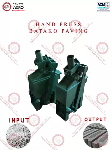 ALAT HAND PRESS PAVING CA-B-HPP-50X30X20
