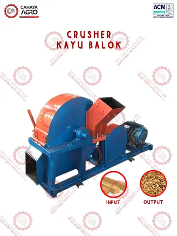 MESIN PENGHANCUR KAYU BALOK CA-B-CKB-1000
