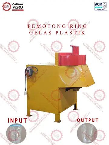 MESIN PEMOTONG RING GELAS PLASTIK CA-TTG-PRGP-50