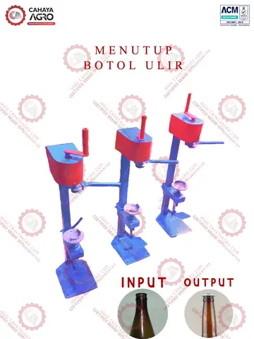 ALAT TUTUP BOTOL ULIR CA-TTG-TBU-SDM