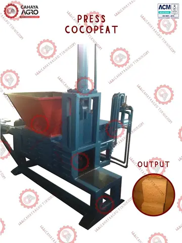 MESIN PRESS COCOPEAT CA-TTG-PC-40