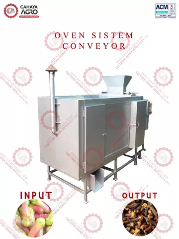 MESIN OVEN SYSTEM CONVEYOR CA-PP-OSC-50