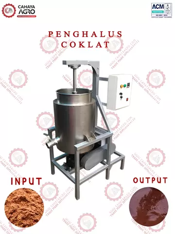 MESIN PENGHALUS/REFINER COKLAT CA-MM-PC-10