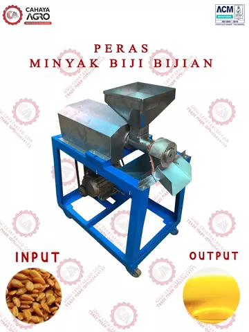 MESIN PERAS MINYAK BIJI-BIJIAN CA-MM-PMB-2