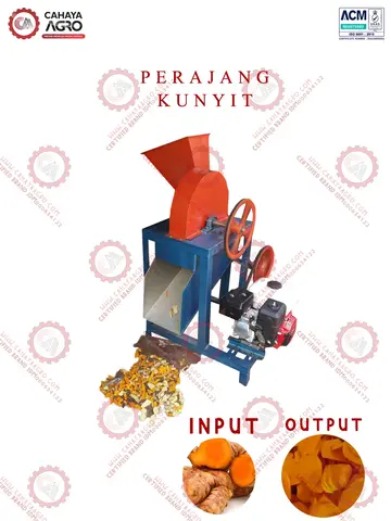 MESIN PERAJANG KUNYIT CA-PP-RK-100