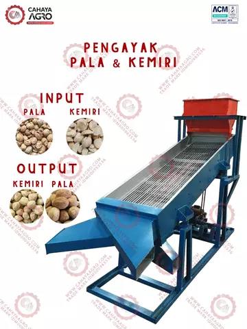 MESIN PENGAYAK PALA & KEMIRI CA-PP-PPK-300