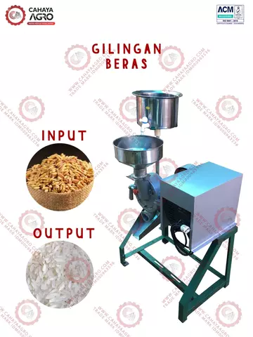 MESIN GILINGAN BERAS CA-PP-GB-25