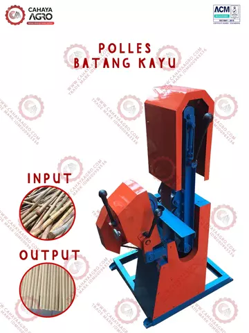 MESIN POLES BATANG KAYU (ROTAN) CA-TTG-PBKR-10