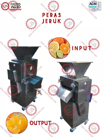 MESIN PERAS BUAH (JERUK) CA-MM-PBJL-300