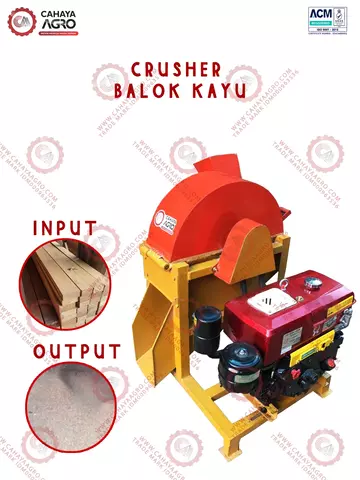 MESIN CRUSHER BALOK KAYU CA-B-CBK-50