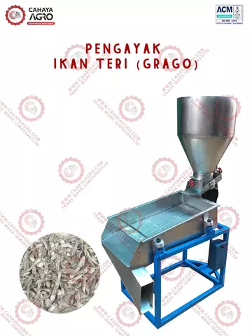MESIN PENGAYAK IKAN TERI (GRAGO) CA-MM-PITG-50