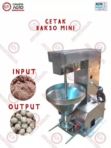 MESIN CETAK BAKSO MINI CA-MM-CBM-150