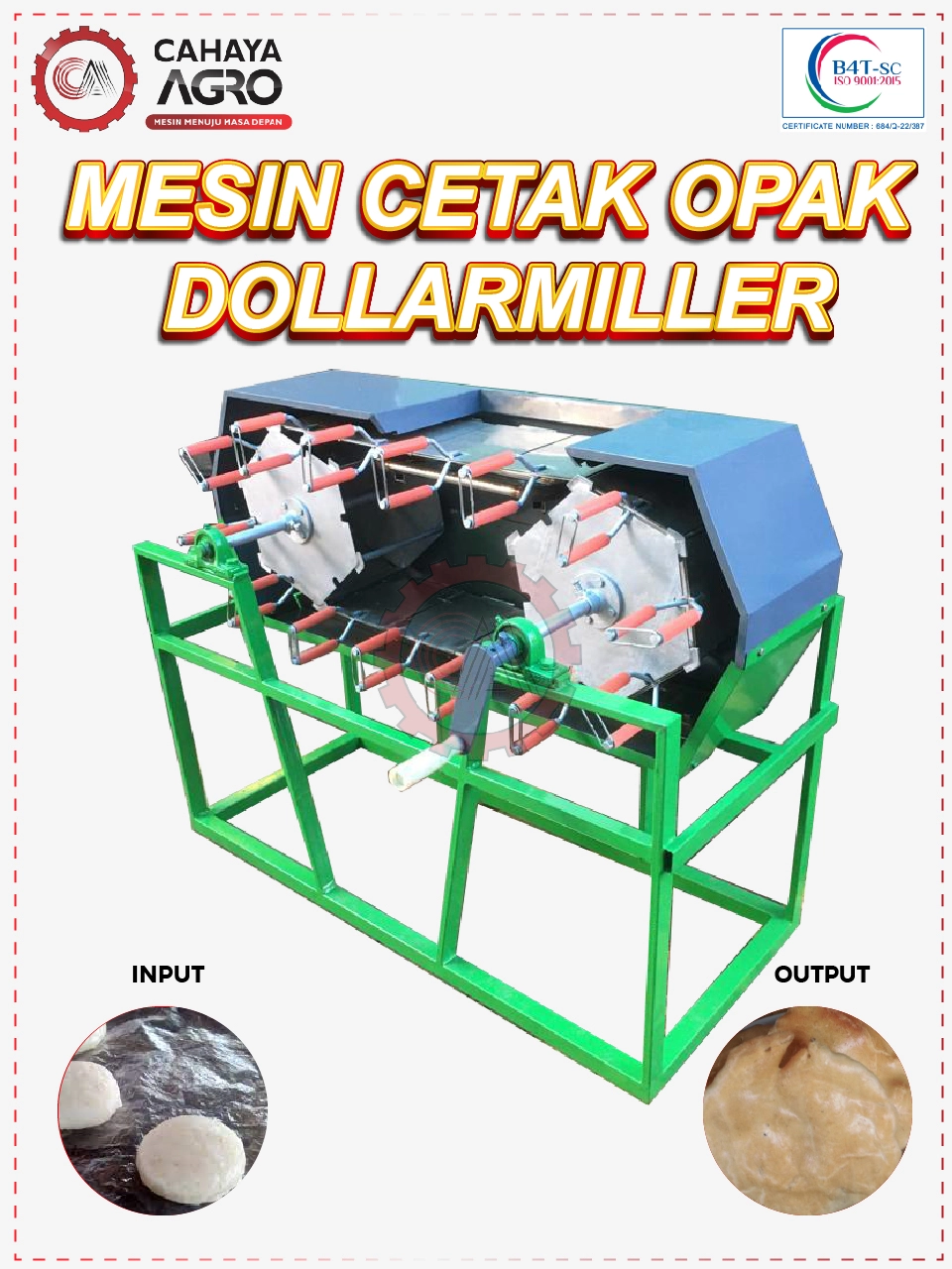MESIN CETAK OPAK DOLLARMILLER CA-MM-CODM-14