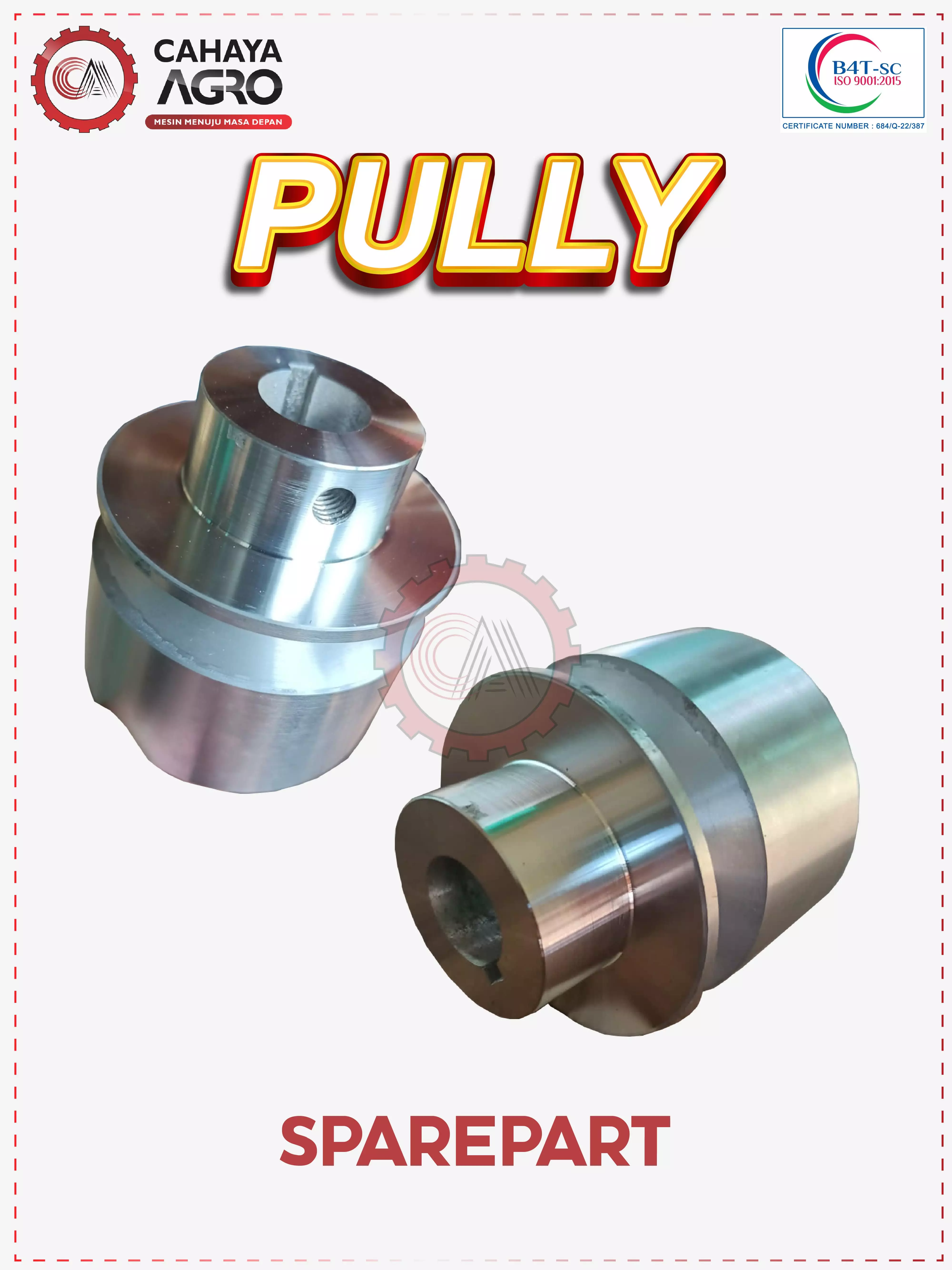 Pully A1 x 5in CA-TTG-P-5