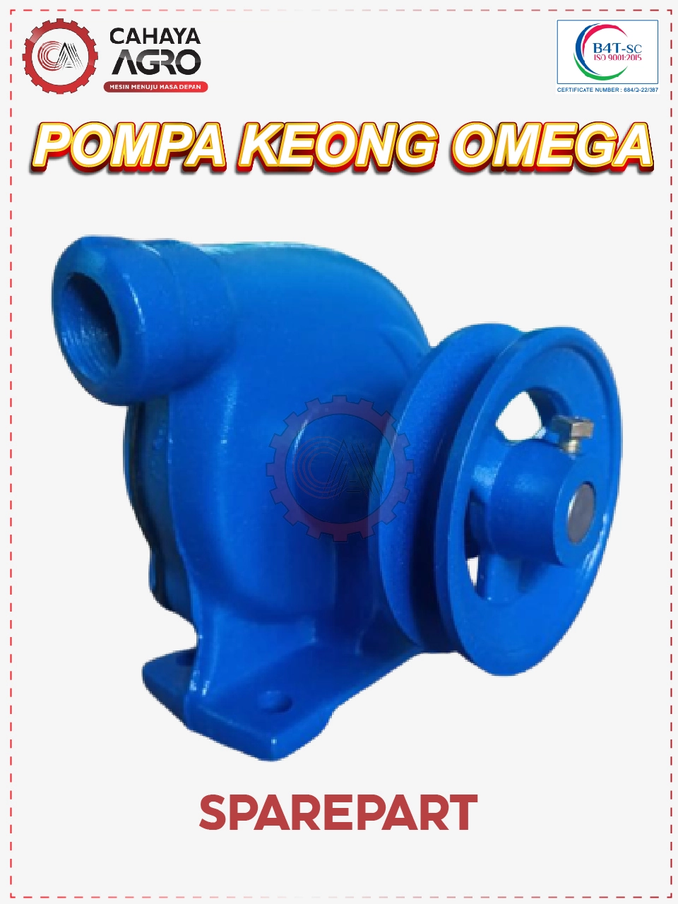 Pompa Keong Omega Pasangan CA-TTG-PKO-PASANGAN