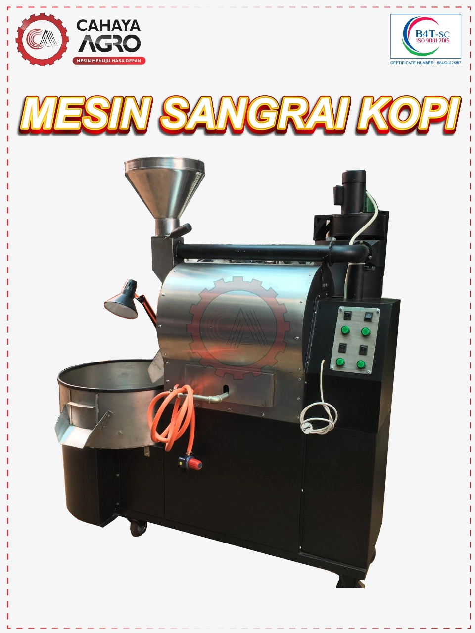 MESIN SANGREY KOPI CA-PP-SEK-20