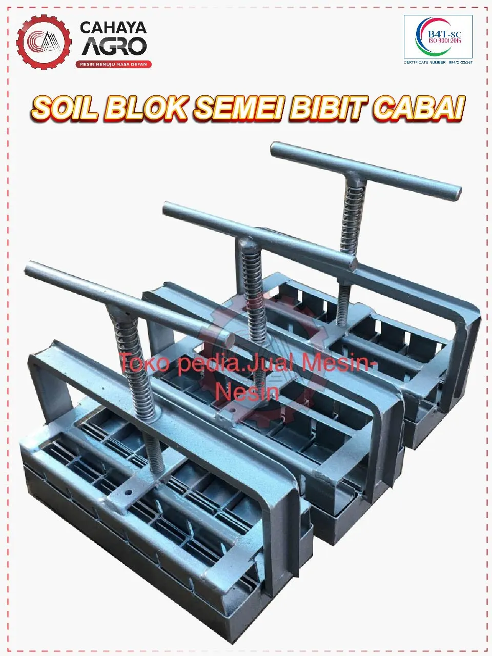 SOIL BLOK SEMAI BIBIT CABE CA-TTG-SBSBC-14