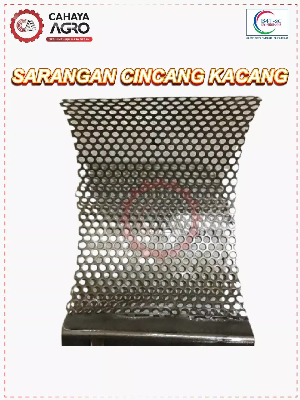SARANGAN CINCANG KACANG & WORTEL CA-TTG-SCKW-1