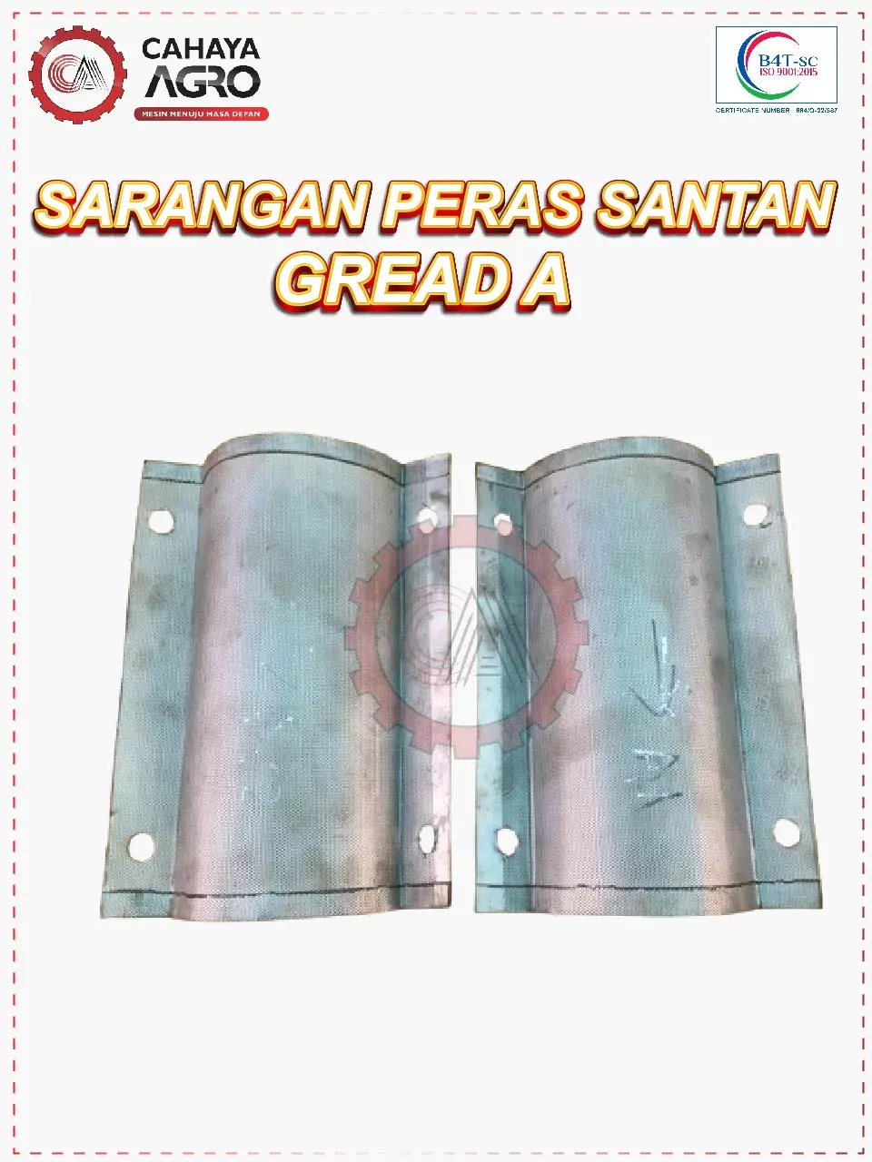 SARANGAN MESIN PERAS SANTAN CA-TTG-SMPS-200