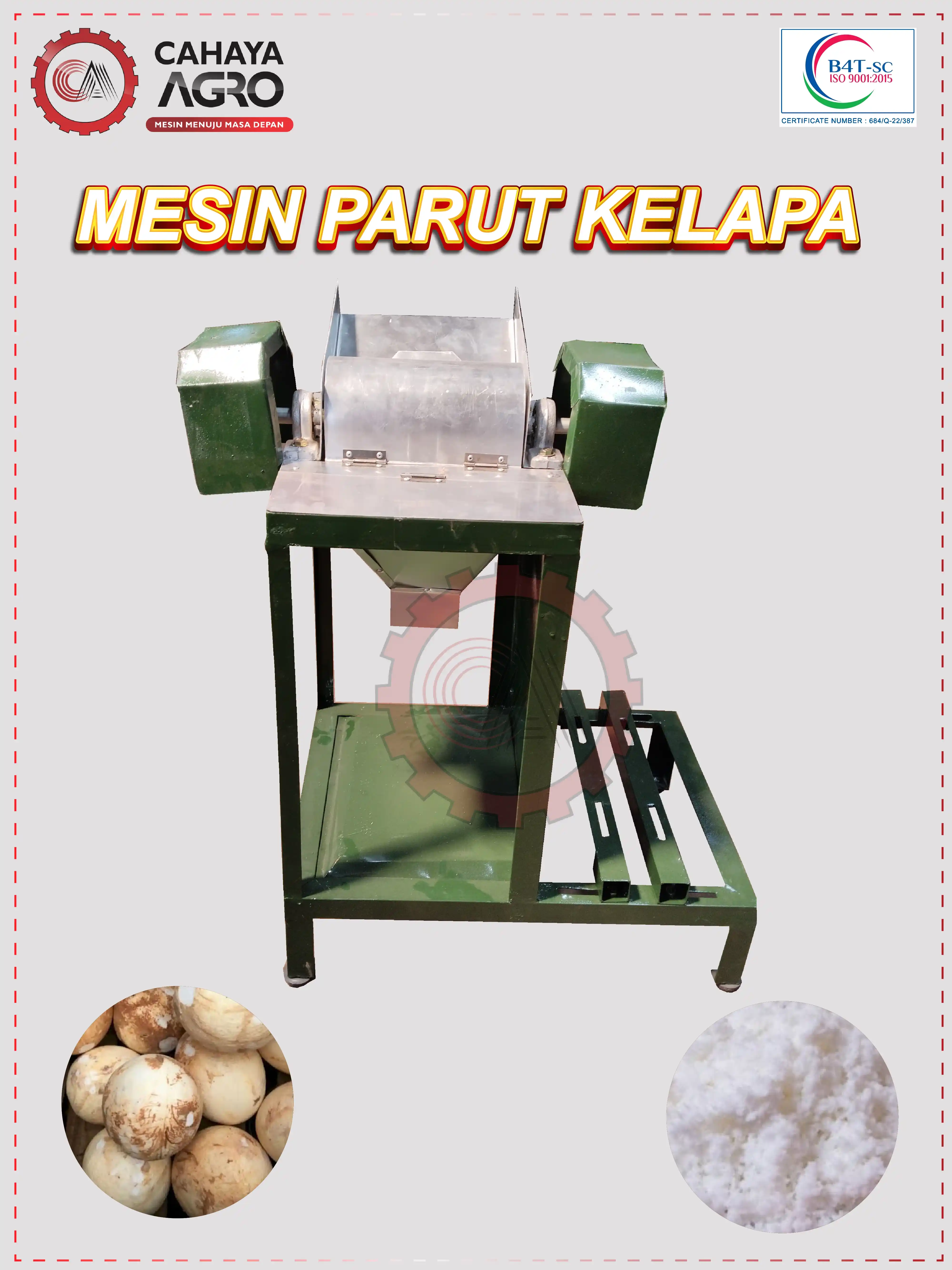 MESIN PARUT KELAPA  CA-MM-MPK-30