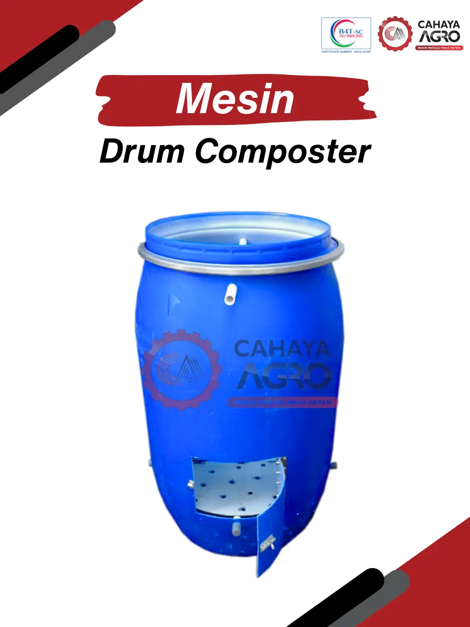 MESIN DRUM KOMPOSTER CA-L-DK-100