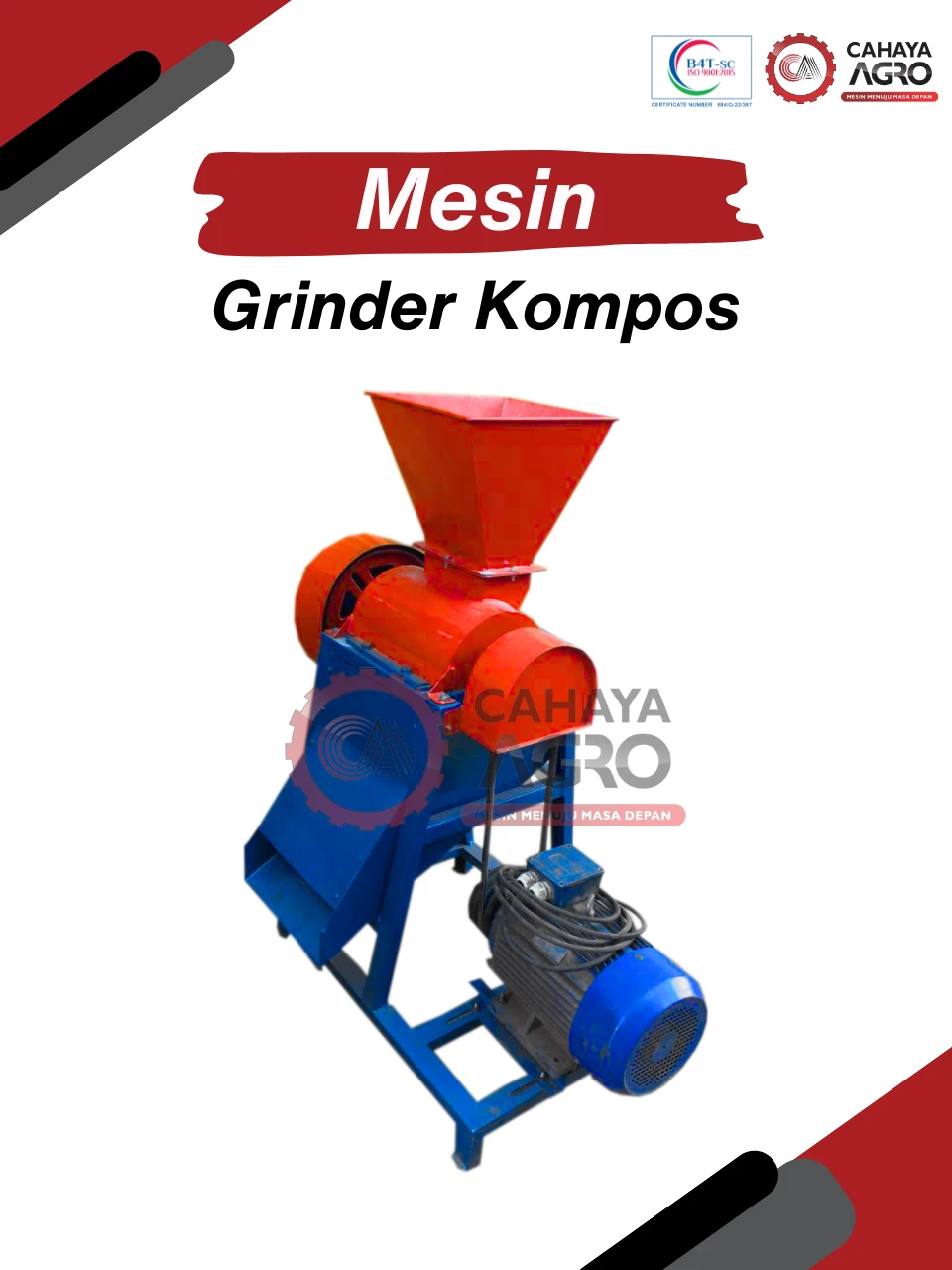 MESIN GRINDER KOMPOS CA-L-GK-100