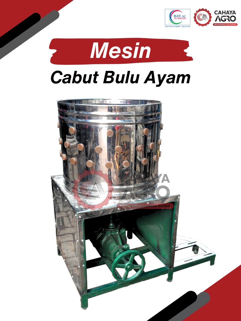 MESIN CABUT BULU AYAM CA-P-CBA-5GRDNSS