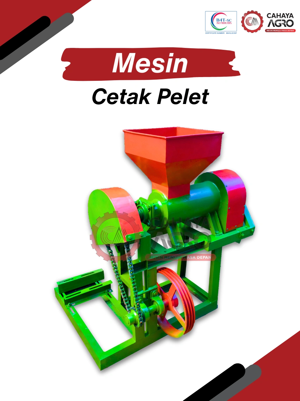 MESIN CETAK PELET CA-P-CP-50