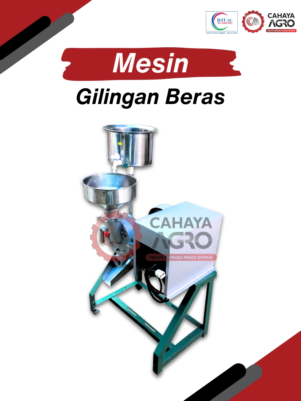 MESIN GILINGAN BERAS CA-PP-GB-25