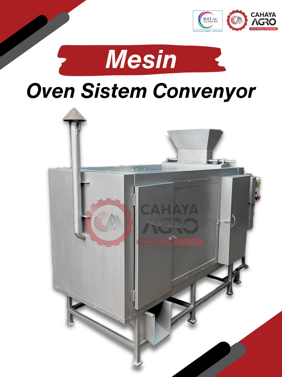 MESIN OVEN SYSTEM CONVEYOR CA-PP-OSC-50